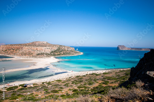 Fototapeta Naklejka Na Ścianę i Meble -  amazing scenery of Greek islands - Balos bay in Crete