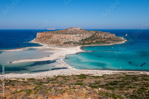 amazing scenery of Greek islands - Balos bay in Crete