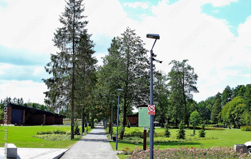 Fototapeta premium Huta Kryształowa , Horyniec -Nowe Brusno
