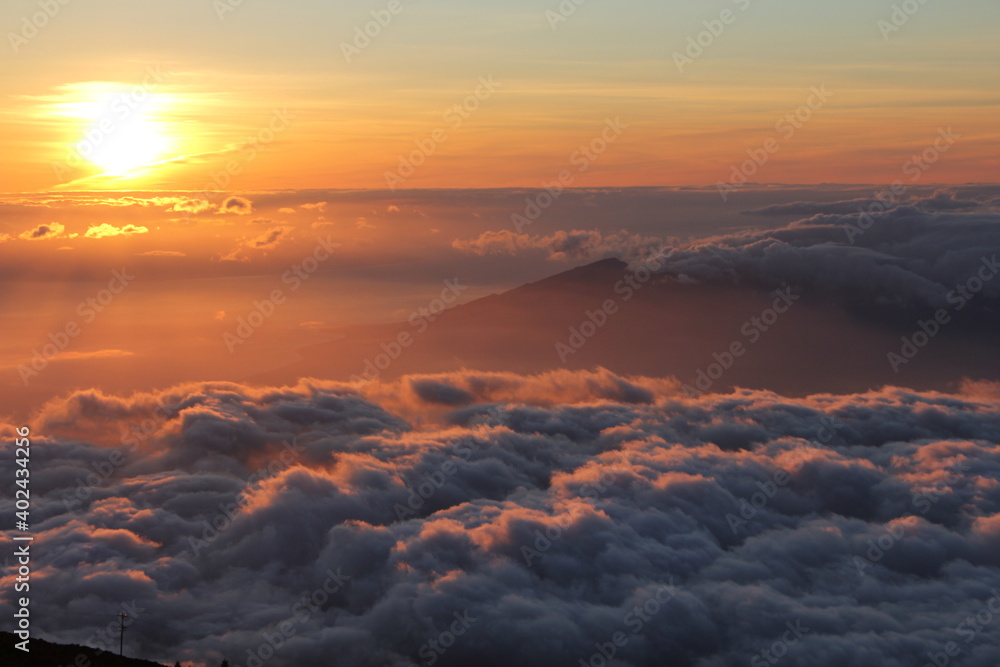 Sunset on Haleakala