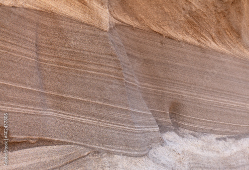 Gran Canaria, amazing sand stone erosion figures in ravines on Punta de las Arenas cape on the western part of the island, also called Playa de Artenara
