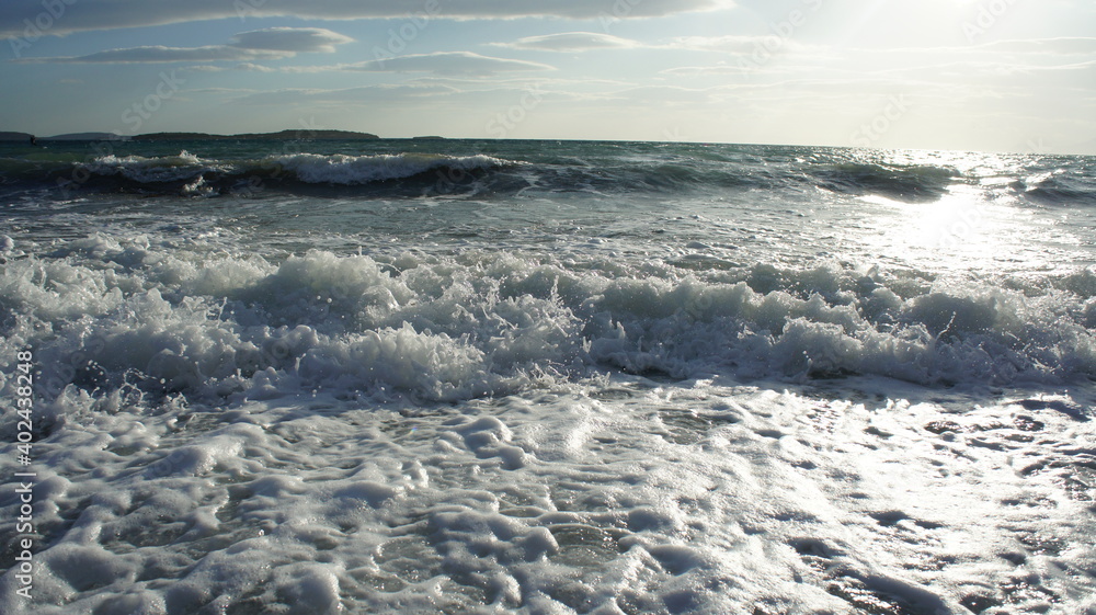 Obraz premium waves in winter 