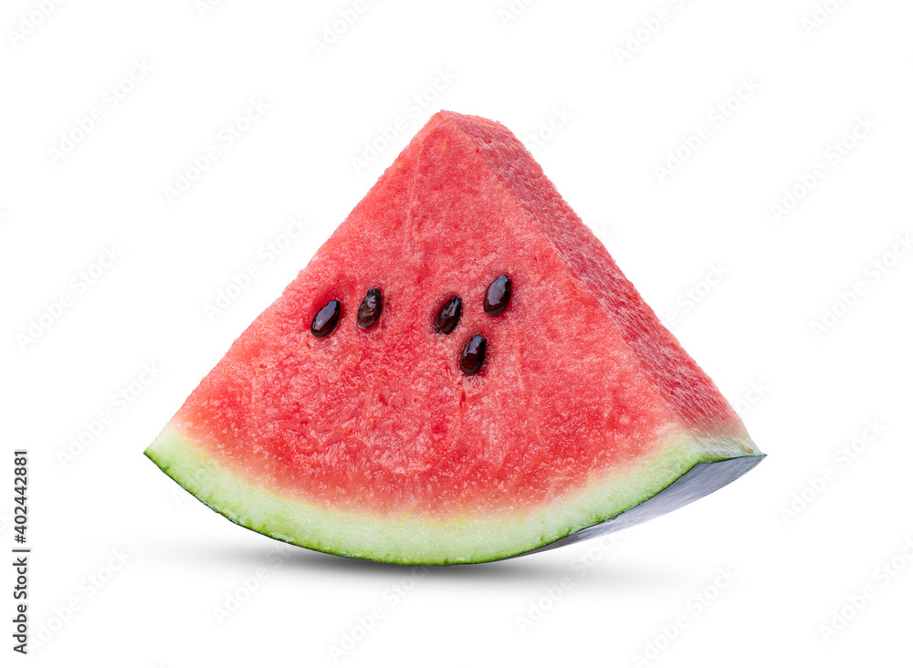 Sliced of watermelon isolated on white Sliced of watermelon isolated on white