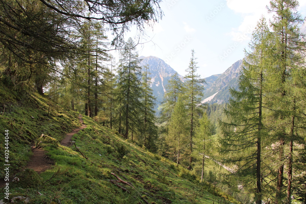 Wanderung im Dachsteingebirge, Österreich Wanderung im Dachsteingebirge, Österreich
