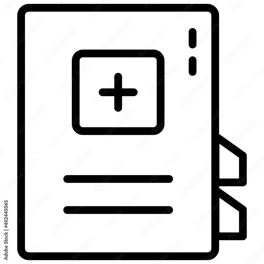 Fototapeta premium Medical Book 