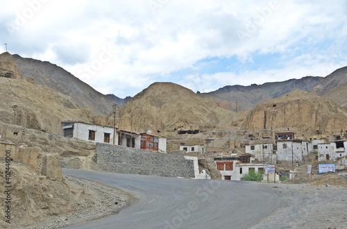 landscape of the mountains in leh ,jammu and kashmir,india © sumit