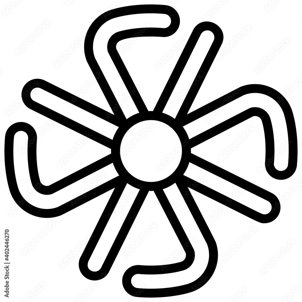 Obraz premium Floral Symbol 