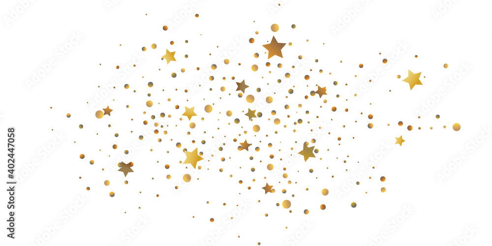 Golden glitter confetti. Golden glitter confetti.