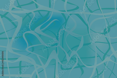 Blue pool pattern. vector illustration