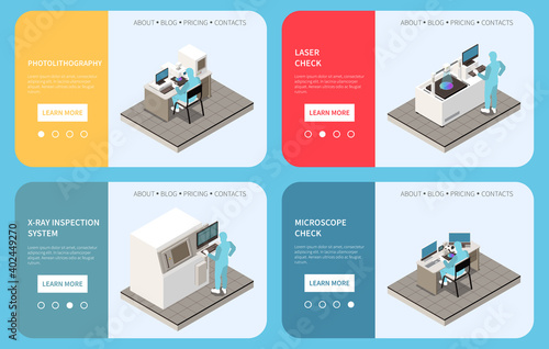 Chip Production Horizontal Banners