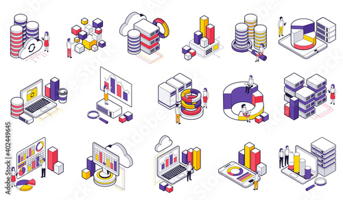 Big Data Isometric Set