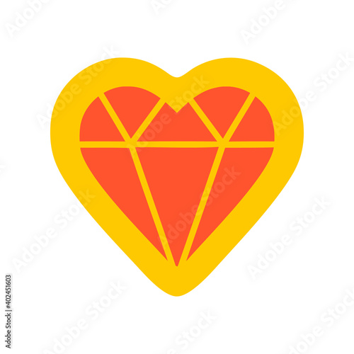 Free Download jewel of love. precious love illustration. - GFXLoad