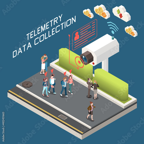 Telemetry Isometric Concept