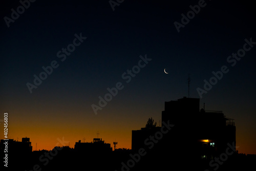 Atardecer en Palermo Buenos Aires