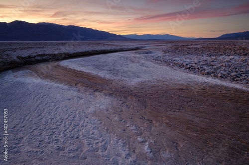 Sonnenuntergang im Death Valley