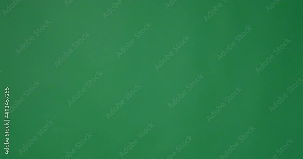 Hand showing number one sign over green background Hand showing number one sign over green background