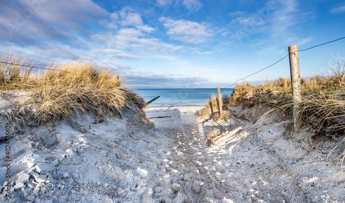 Fototapeta Naklejka Na Ścianę i Meble -  strandzugang