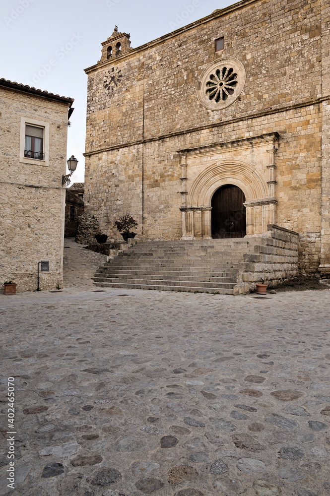 Collegiate Santa Maria Assunta Cathedral, Cropani, district of Catanzaro, Calabria, Italy, Europe