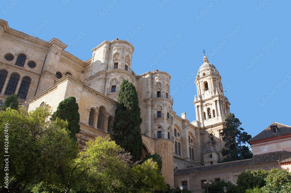 Cathedral Of Malaga at Andalusia, Spain
