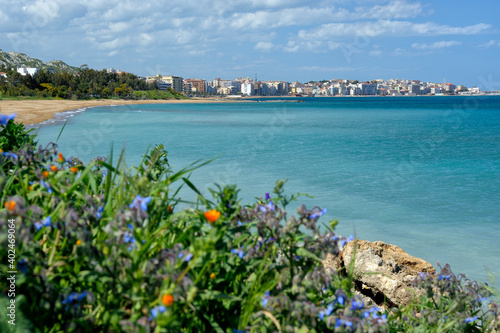 View of the city of Crotone, district of Crotone, Calabria, Italy, Europe