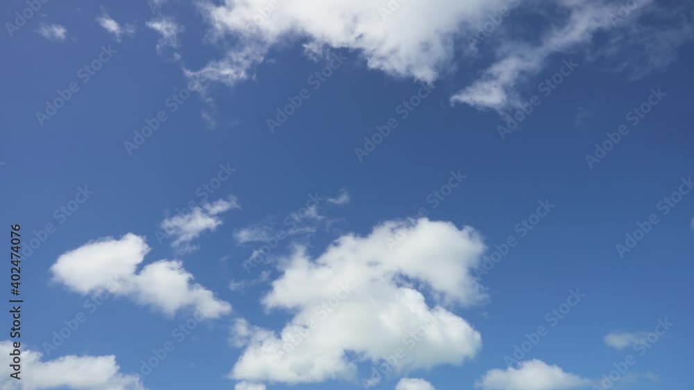 Light blue heaven with white clouds time lapse, 4k stock video footage. Light blue heaven with white clouds time lapse, 4k stock video footage.