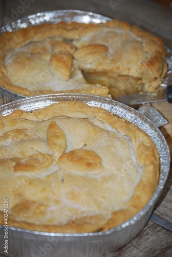 Apple Pies in Foil Trays