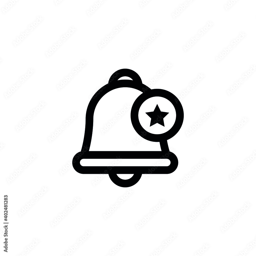 Obraz premium Notification vector icons collection. Bell icons.