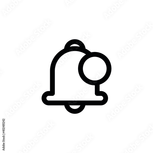 Notification vector icons collection. Bell icons.