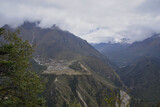 View on Phortse from Kyangjuma on the gokyo ri and Everest base camp trek.