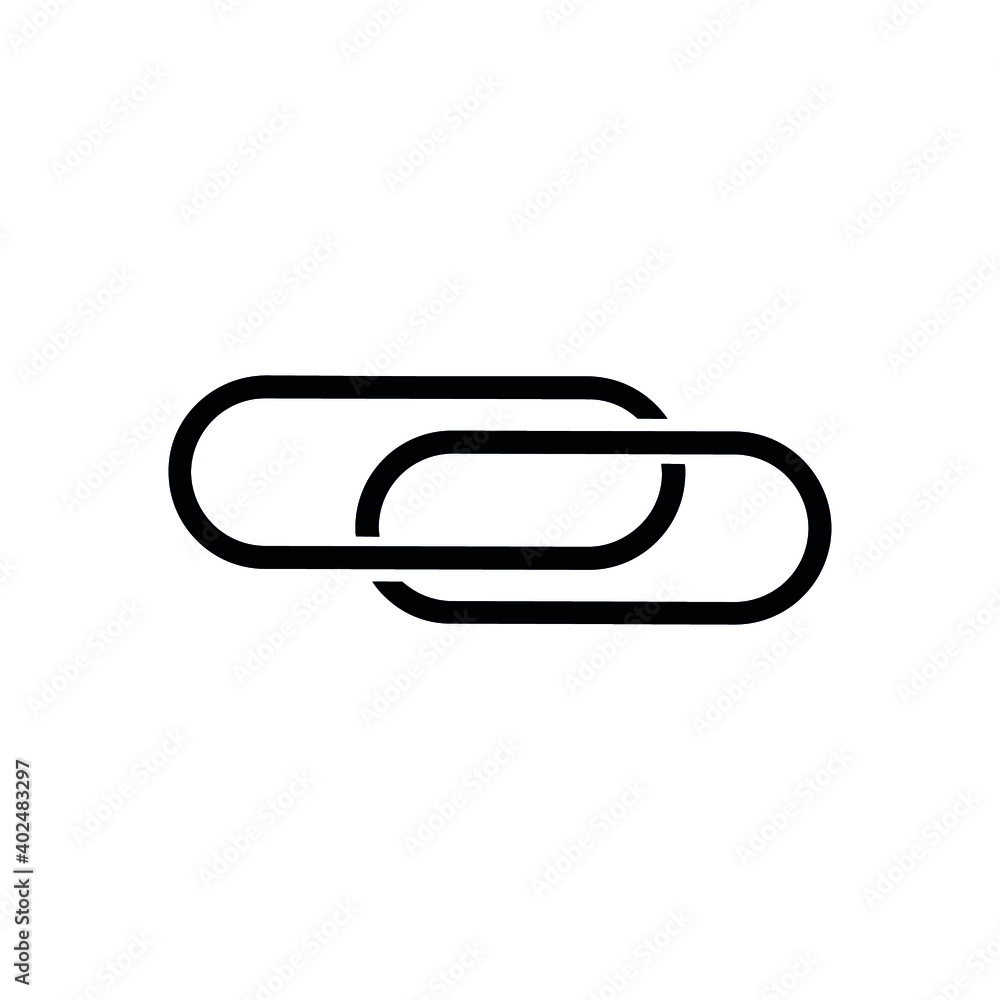 Links icon vector set. Chain sign set collection icon. Links icon vector set. Chain sign set collection icon.