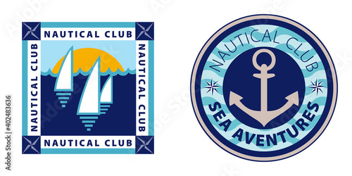 Autocollant à coller sur vos bagages ou étiquette de papier en souvenir de vos vacances à la mer. 