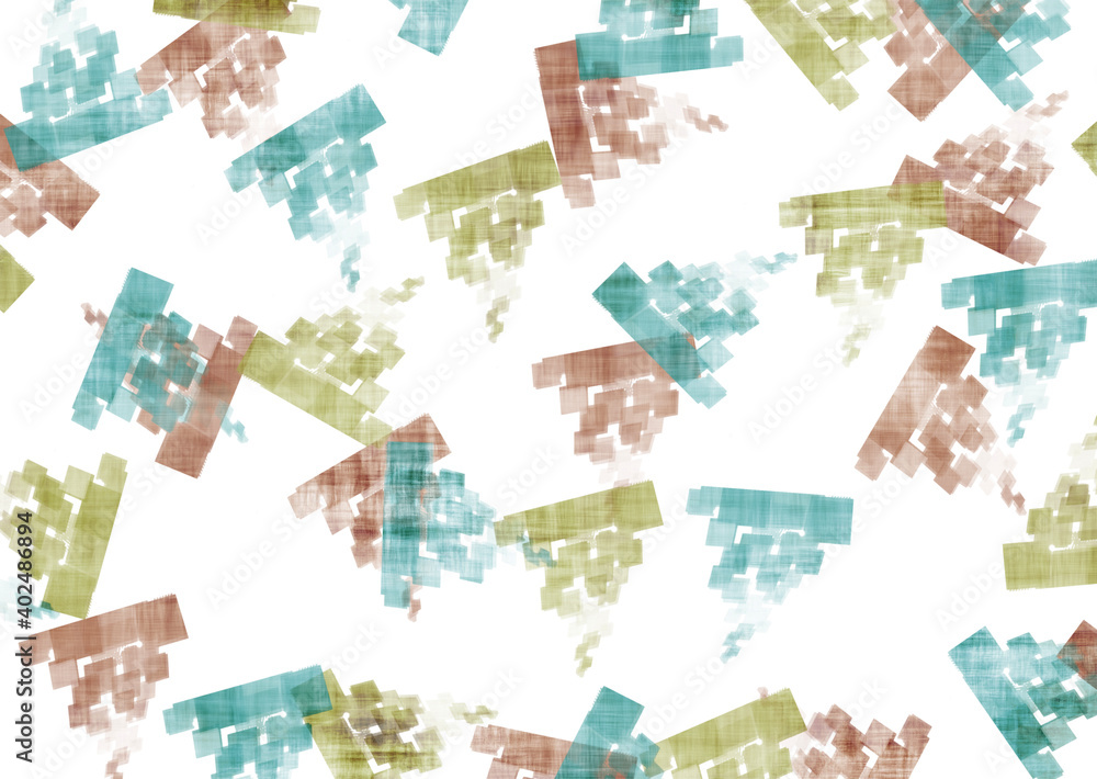 oil painted geometric pattern
oil painted geometric pattern