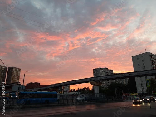sunset city