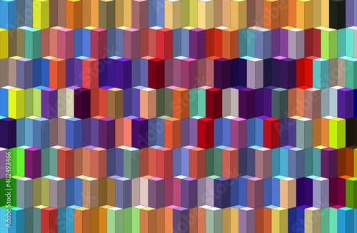 colorful of abstract pattern background