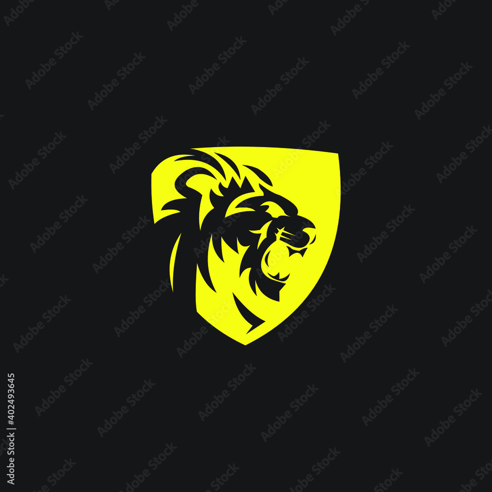 logo lion animal luxuri new tattoo strong icon templet vector logo lion animal luxuri new tattoo strong icon templet vector