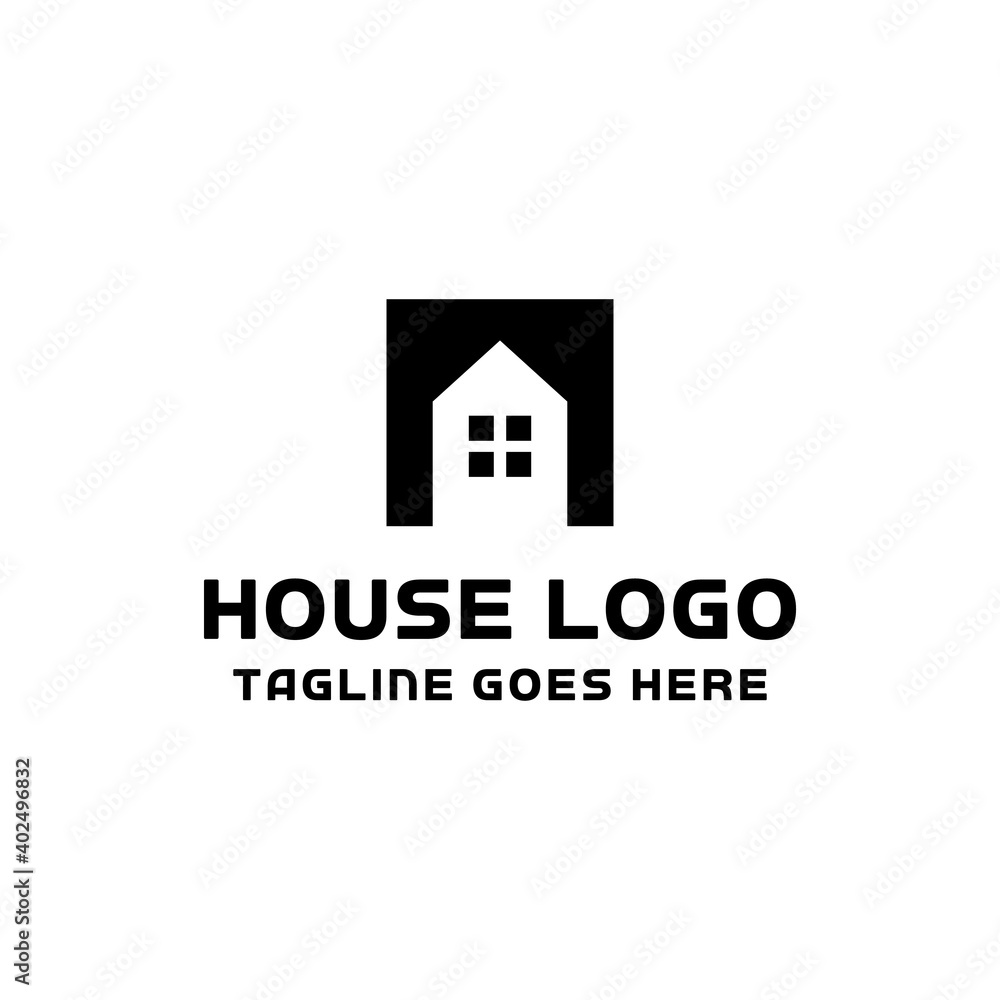 House Icon. Housing Vector Modern Symbol. Company Logo Design Inspiration.