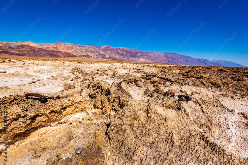 Devil's golf course in Death Valley National Park