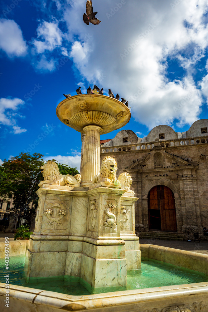 Fototapeta premium Fuente del Conde de Villanueva