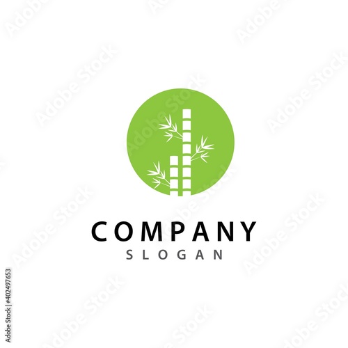 Bamboo logo template