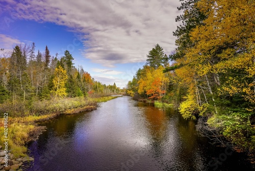 Wisconsin River in Autumn 2