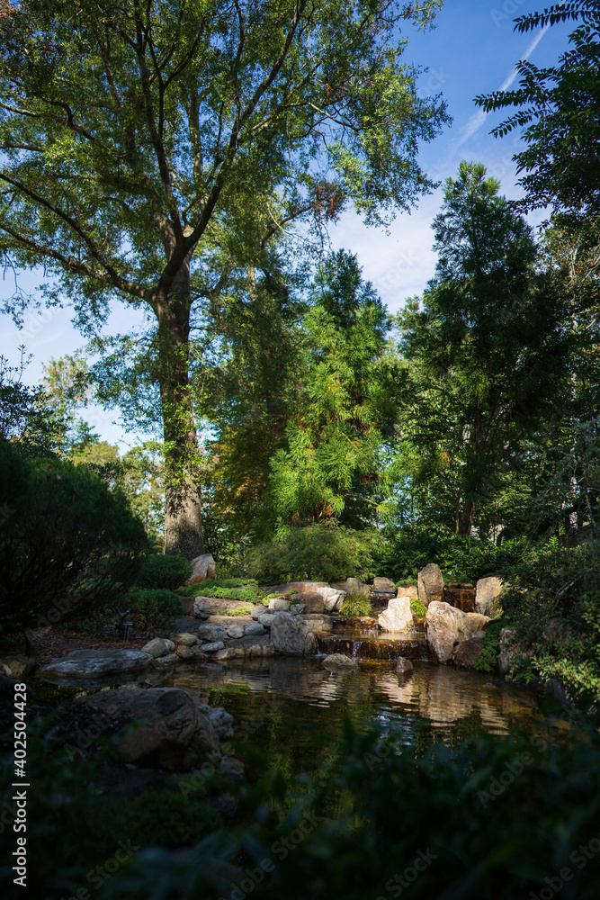 Hidden Japanese Garden Lake Pond Hidden Japanese Garden Lake Pond