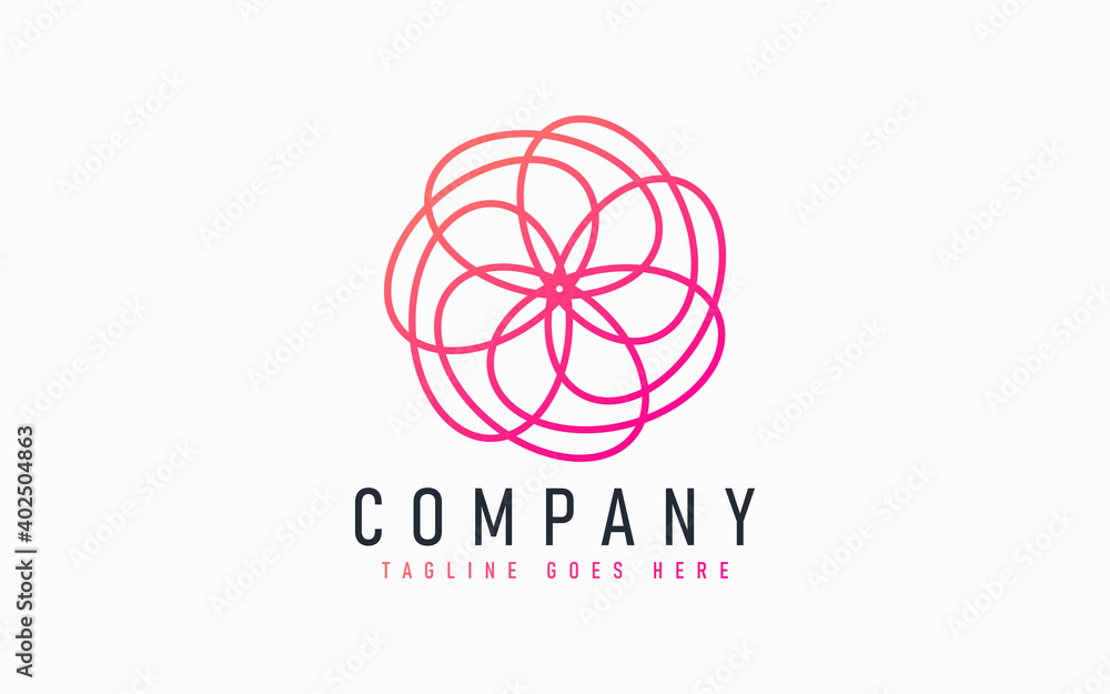 Abstract Modern Logo Design Based From Circular Round Lines. Geometric Colorful Lines Symbol. Usable For Business, Community, Foundation, Services, Tech, Company. Vector Logo Design Illustration. Abstract Modern Logo Design Based From Circular Round Lines. Geometric Colorful Lines Symbol. Usable For Business, Community, Foundation, Services, Tech, Company. Vector Logo Design Illustration.