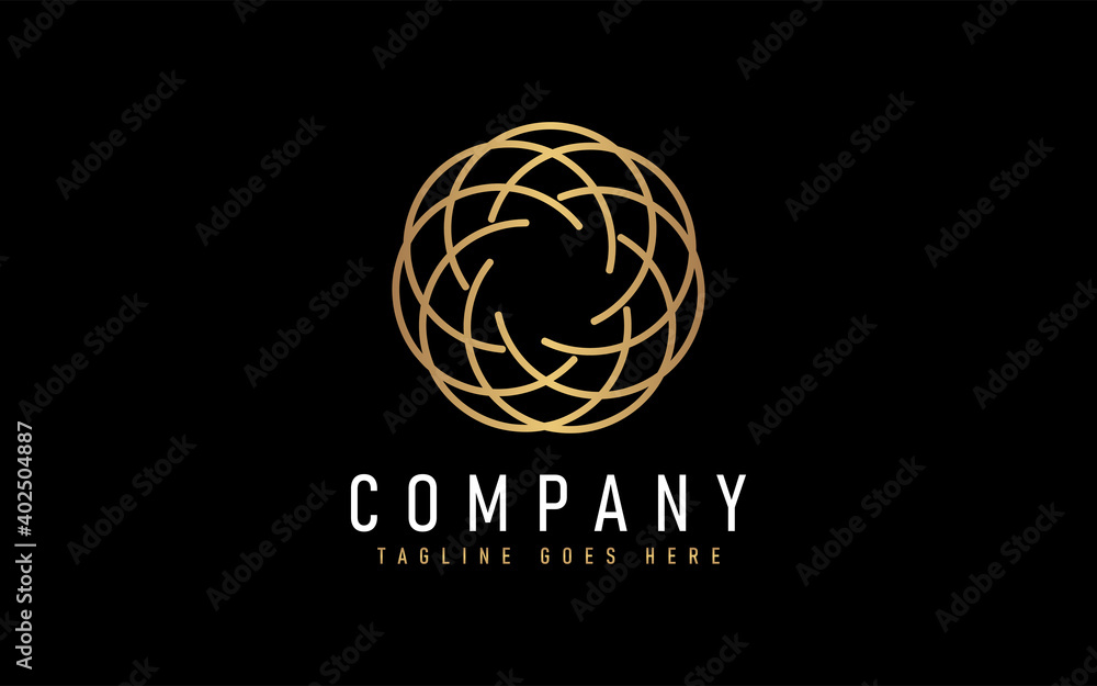Abstract Modern Logo Design Based From Circular Round Lines. Geometric Colorful Lines Symbol. Usable For Business, Community, Foundation, Services, Tech, Company. Vector Logo Design Illustration. Abstract Modern Logo Design Based From Circular Round Lines. Geometric Colorful Lines Symbol. Usable For Business, Community, Foundation, Services, Tech, Company. Vector Logo Design Illustration.