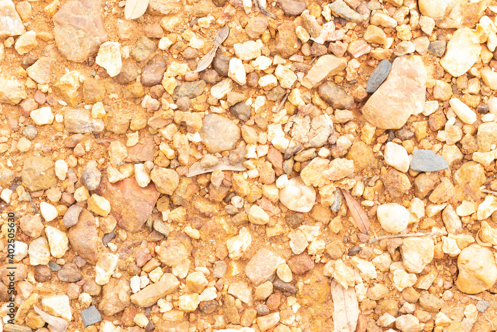 Small rocks on the ground Small rocks on the ground