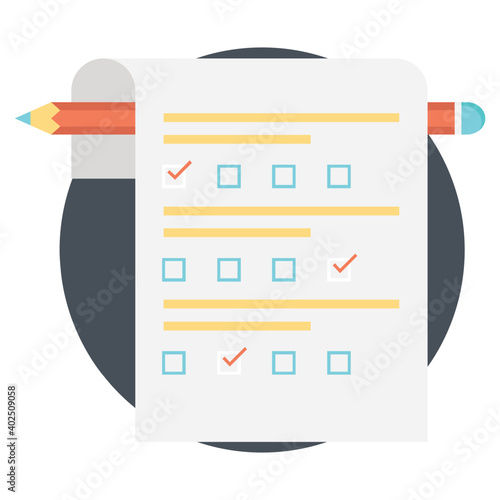 Flat design concept of AB testing or split testing