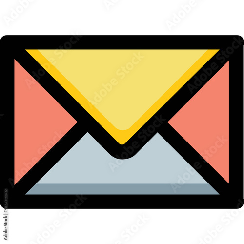 Vector illustration of retro airmail envelope. Vintage letter. Email message concept graphic icon 