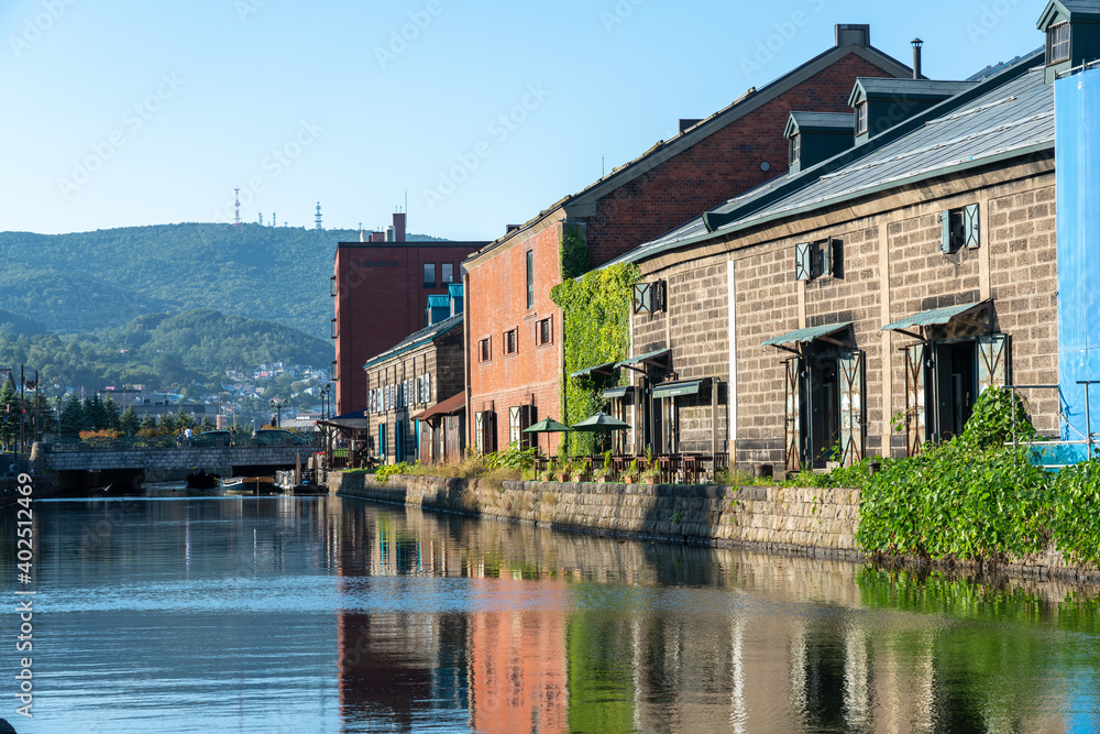 Obraz premium 小樽運河の風景