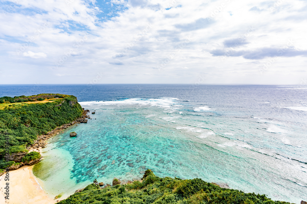 沖縄 うるま 果報バンタから見る風景