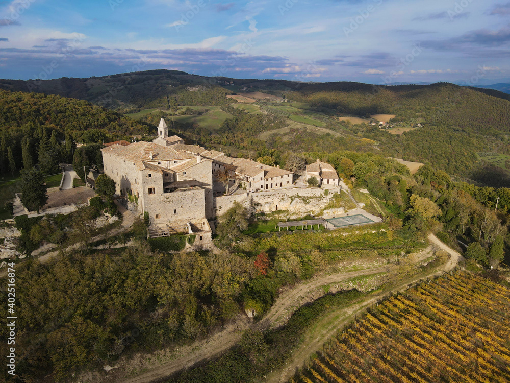 Fototapeta premium Castello di Titignano, Orvieto