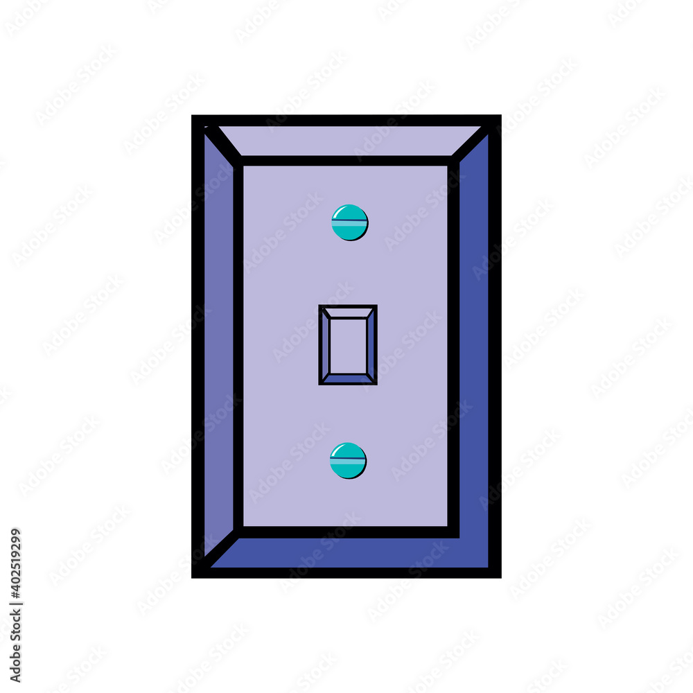 vector illustration of white socket isolated on a white background in EPS10 vector illustration of white socket isolated on a white background in EPS10